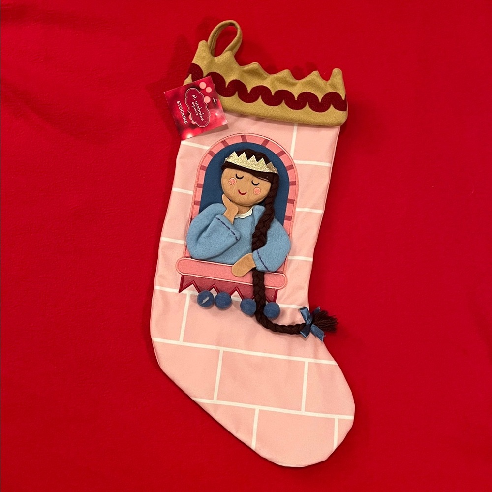 Princess Christmas Stocking – Medium Skin Tone – NWT from St. Nicholas Square